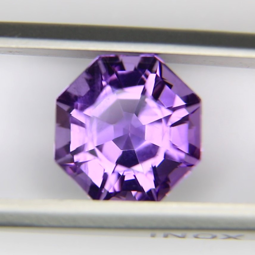 5.26ct faceted Amethyst gemstone