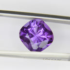 5.34ct faceted Amethyst gemstone - alternate view 2