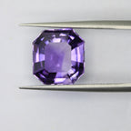 6.12ct faceted Amethyst gemstone - alternate view 2
