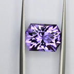 6.1ct faceted Amethyst gemstone - alternate view 2