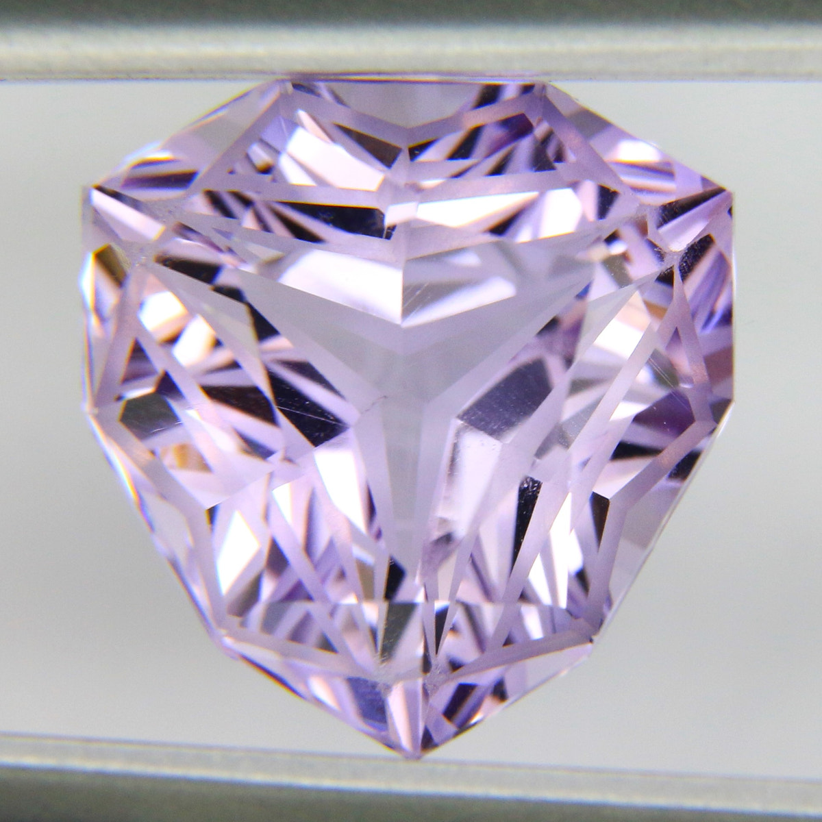6.2ct faceted Amethyst gemstone - alternate view 2