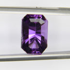 6.30ct faceted Amethyst gemstone - alternate view 3