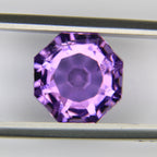6.42ct faceted Amethyst gemstone - alternate view 2