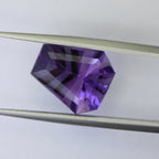 6.53ct faceted Amethyst gemstone - alternate view 2