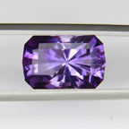 6.62ct faceted Amethyst gemstone - alternate view 3