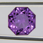 6.87ct faceted Amethyst gemstone