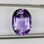7.00ct faceted Amethyst gemstone - alternate view 3