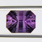 7.22ct faceted Amethyst gemstone - alternate view 3