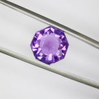 7.43ct faceted Amethyst gemstone - alternate view 3