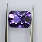 8.06ct faceted Amethyst gemstone - alternate view 2