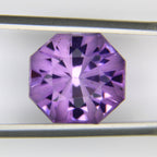 8.94ct faceted Amethyst gemstone - alternate view 3