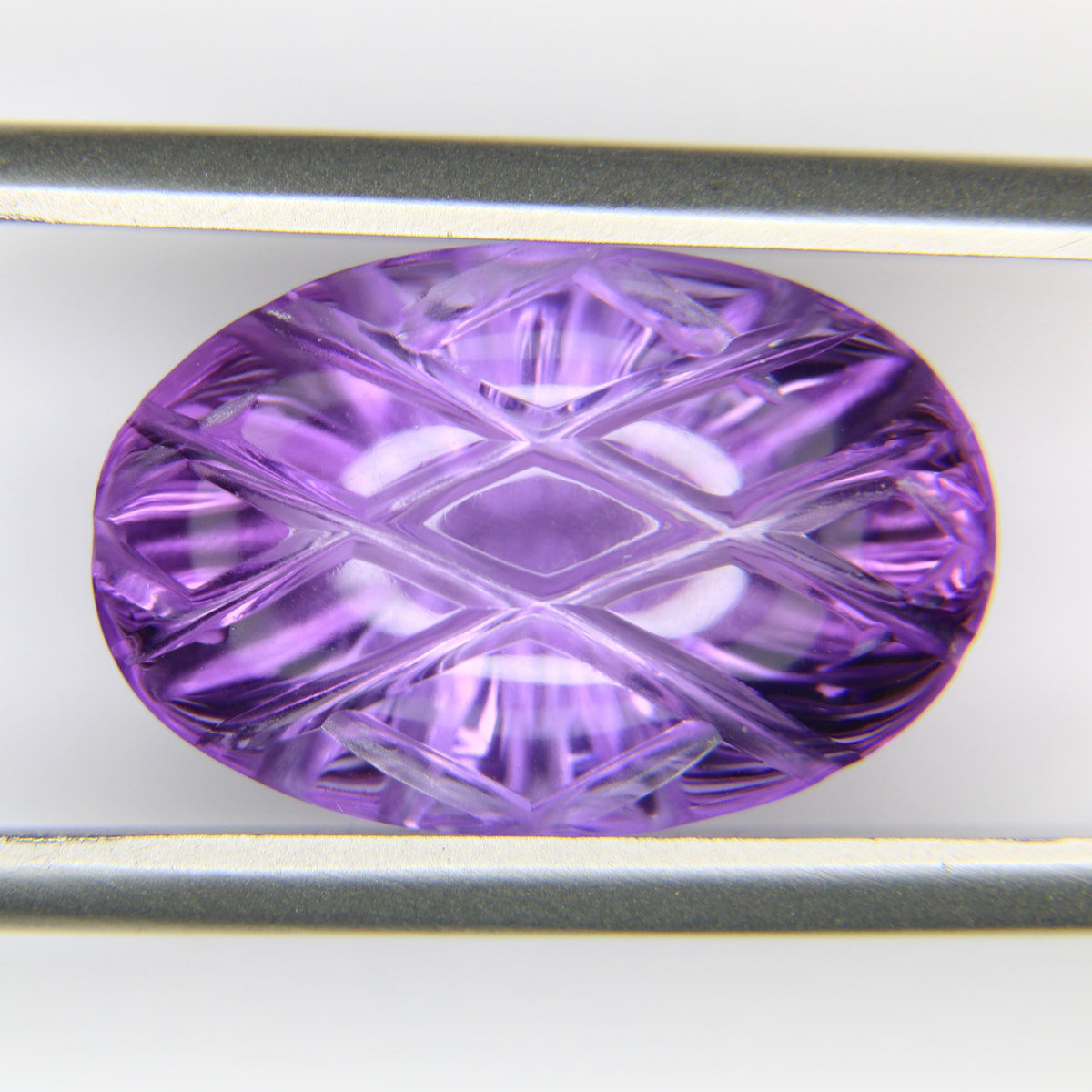 9.38ct faceted Amethyst gemstone - alternate view 2
