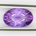 9.38ct faceted Amethyst gemstone - alternate view 3