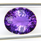 9.71ct faceted Amethyst gemstone - alternate view 2
