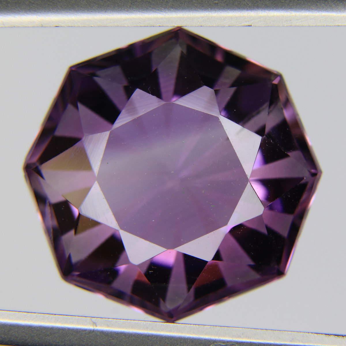 9.76ct faceted Amethyst gemstone