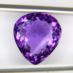 9.89ct faceted Amethyst gemstone - alternate view 2