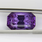 9.95ct faceted Amethyst gemstone - alternate view 2