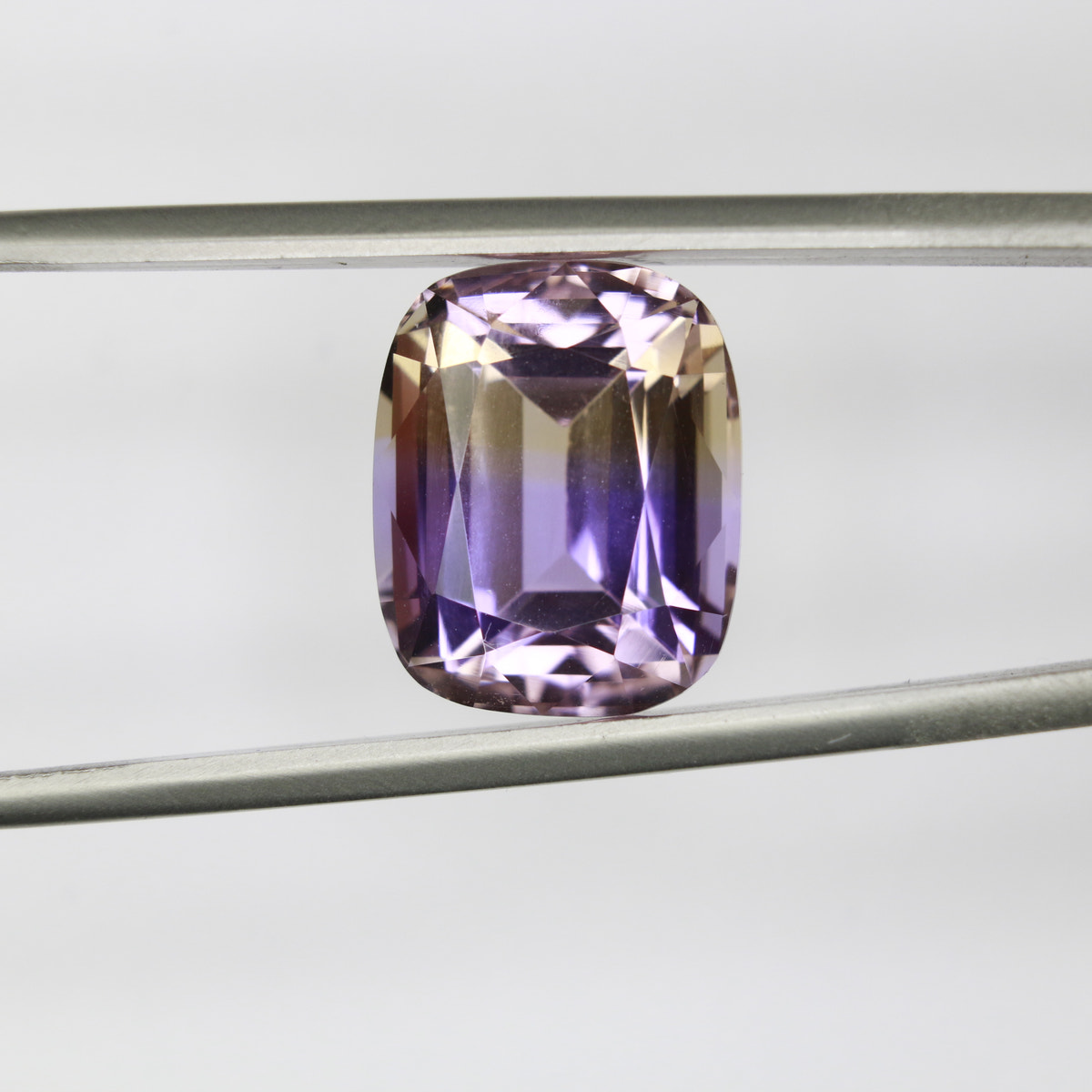 11.64ct faceted Ametrine gemstone