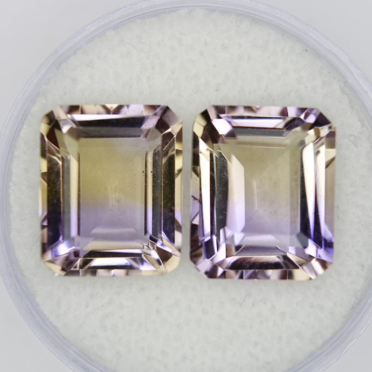 11.9ct faceted Ametrine gemstone