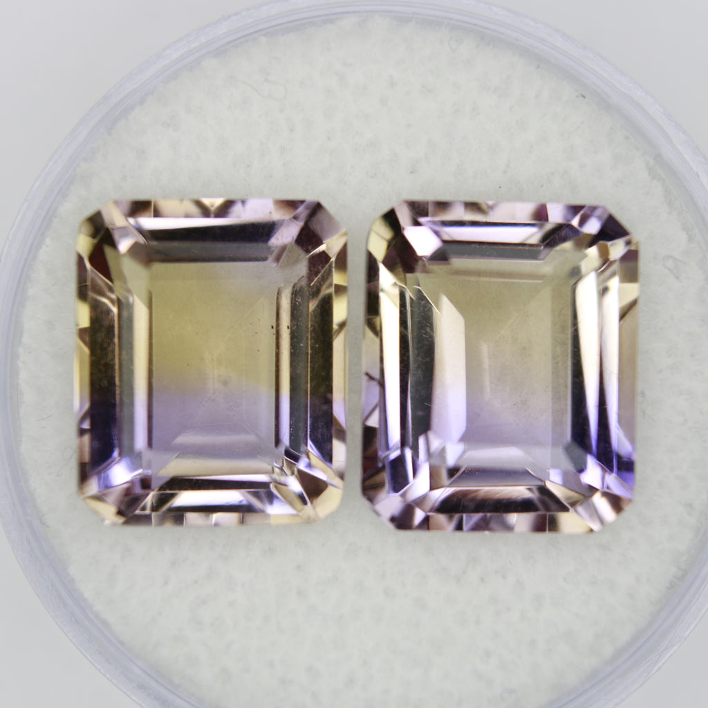 11.9ct faceted Ametrine gemstone