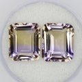 11.9ct faceted Ametrine gemstone