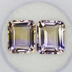 11.9ct faceted Ametrine gemstone