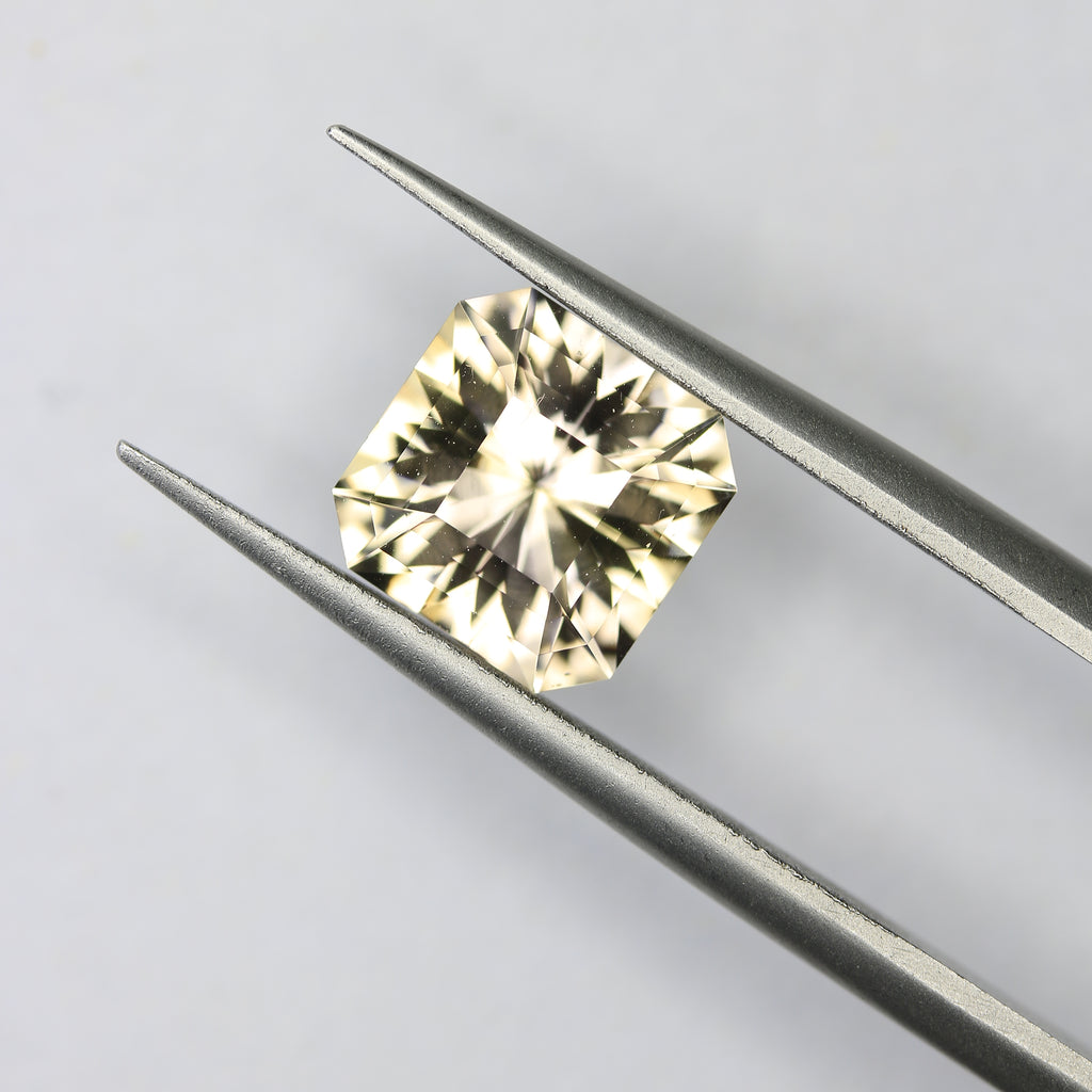 2.55ct faceted Ametrine gemstone - alternate view 2