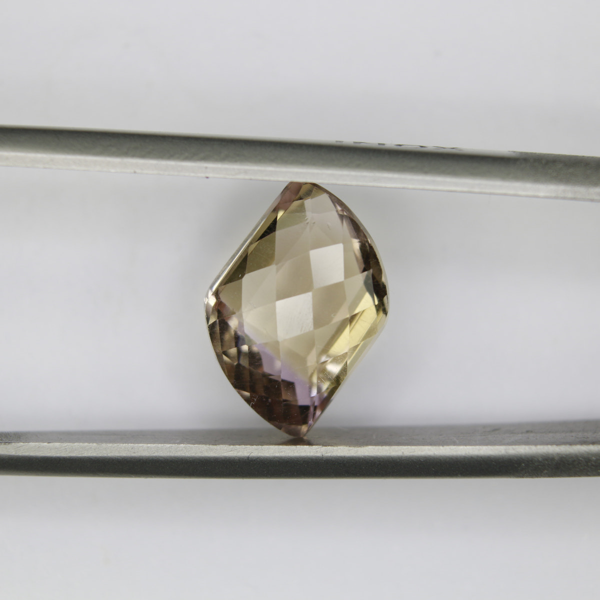 3.69ct faceted Ametrine gemstone