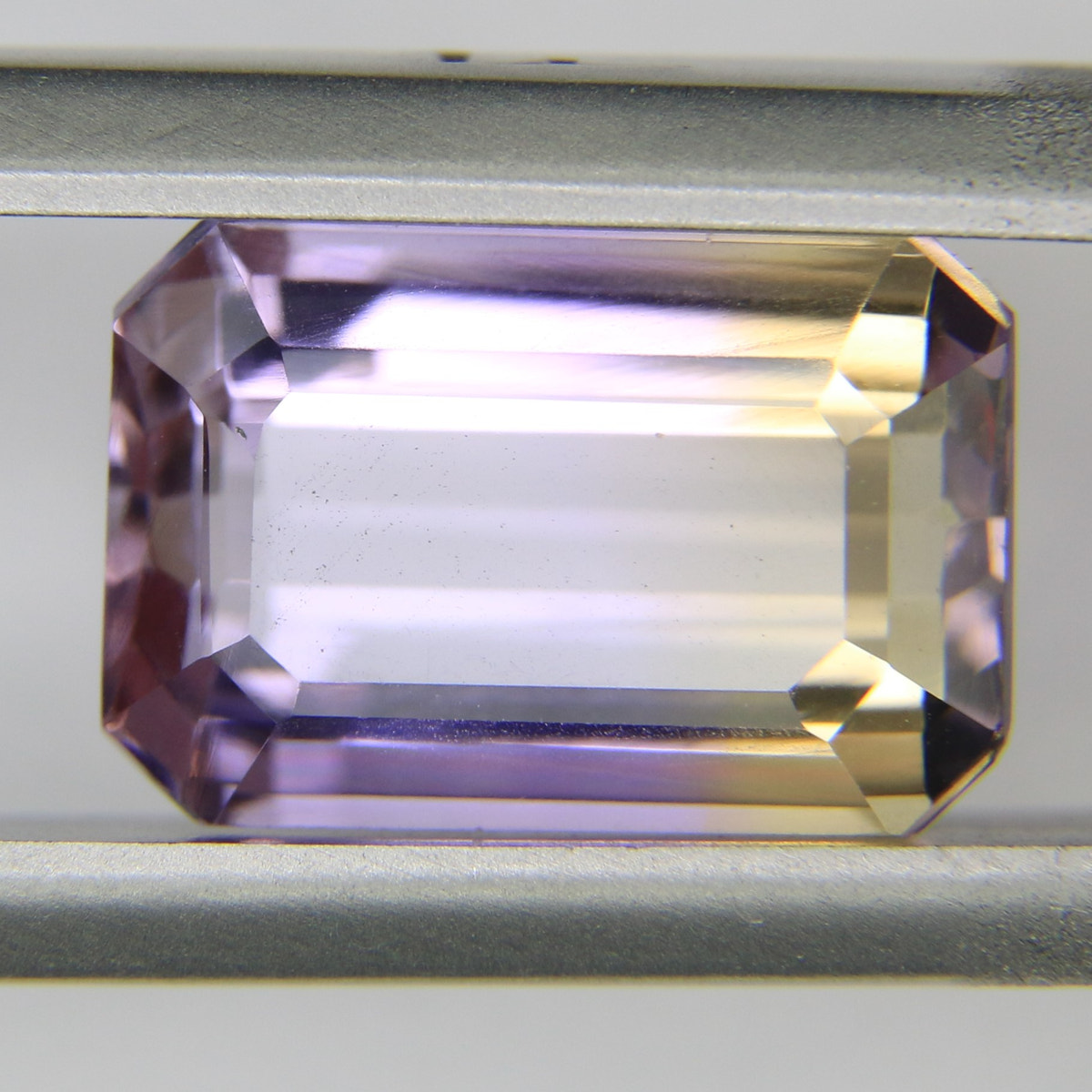 4.2ct faceted Ametrine gemstone - alternate view 3