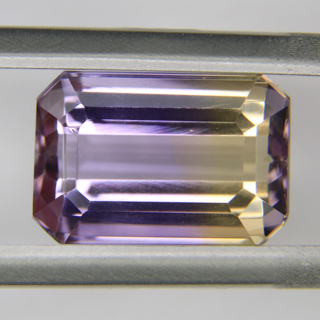 4.2ct faceted Ametrine gemstone