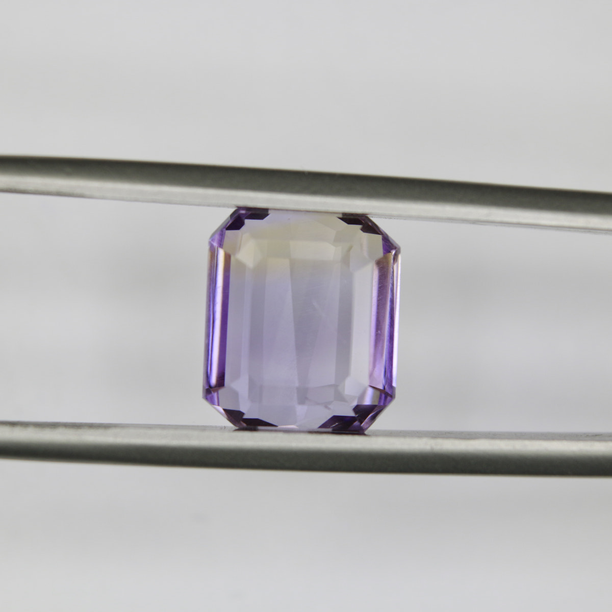 5.61ct faceted Ametrine gemstone