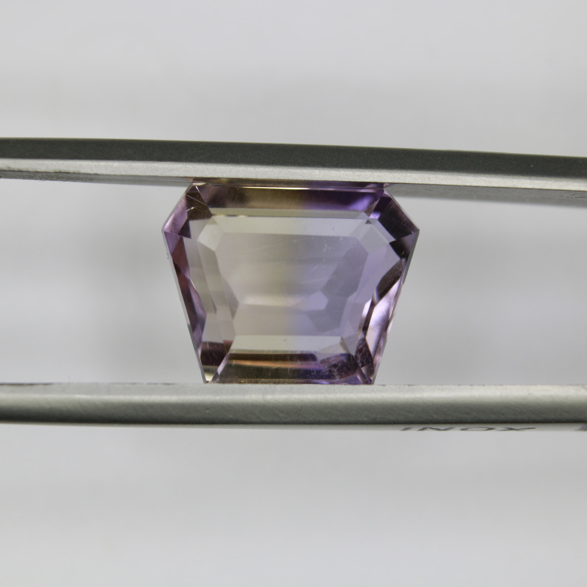 5.83ct faceted Ametrine gemstone