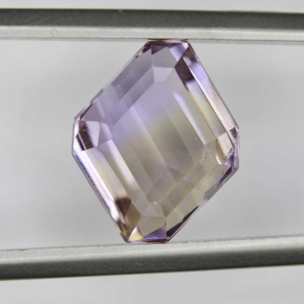 6.14ct faceted Ametrine gemstone - alternate view 2