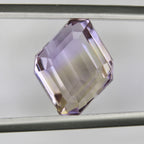 6.14ct faceted Ametrine gemstone - alternate view 2