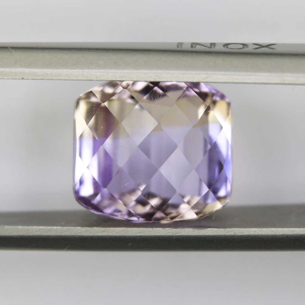 6.67ct faceted Ametrine gemstone - alternate view 2