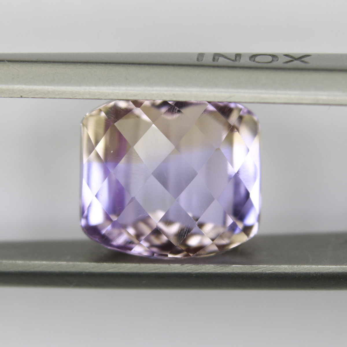 6.67ct faceted Ametrine gemstone - alternate view 3