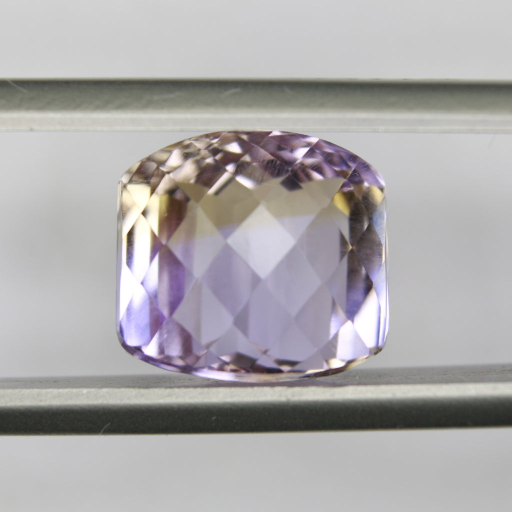 6.67ct faceted Ametrine gemstone