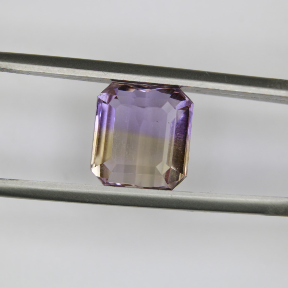 6.76ct faceted Ametrine gemstone