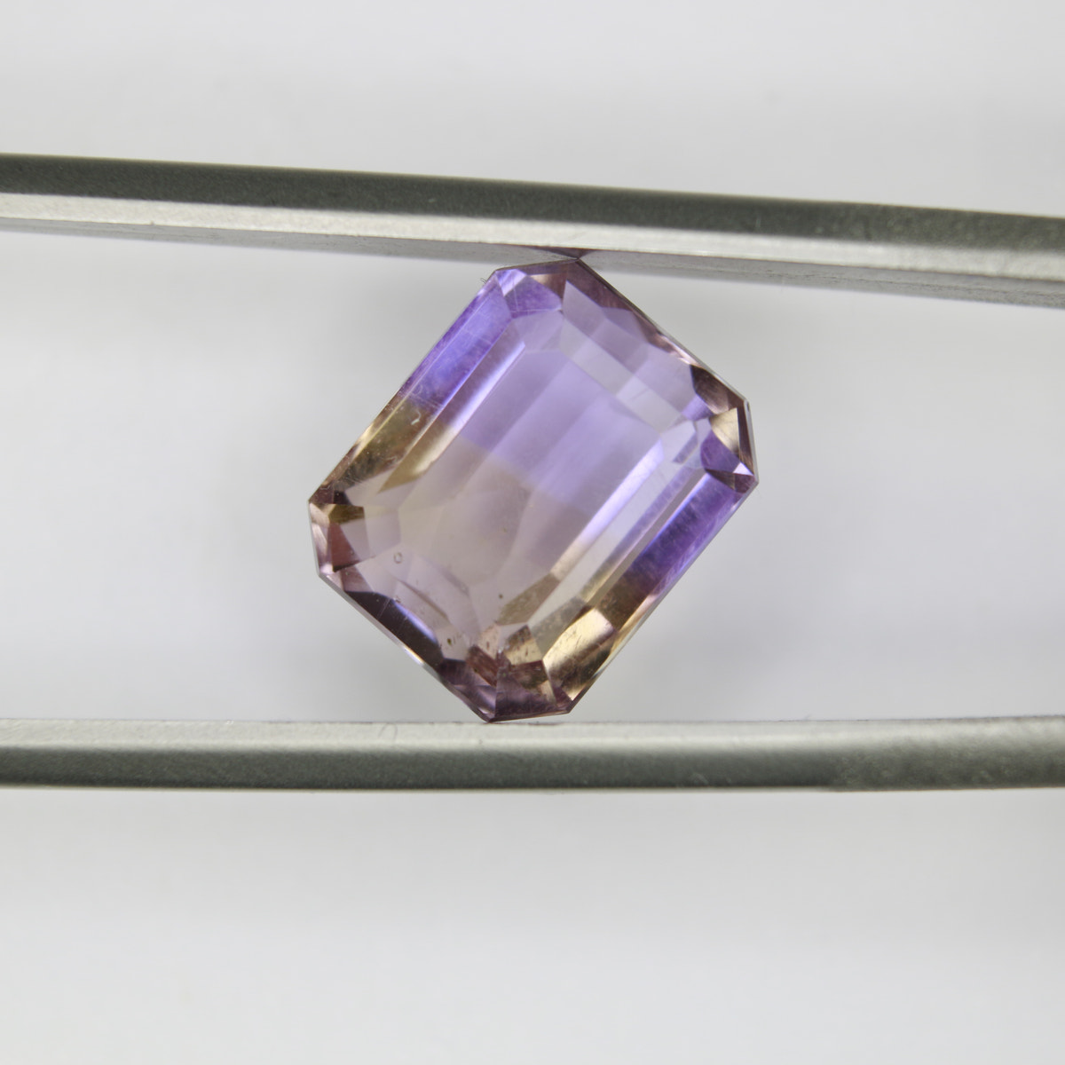 6.7ct faceted Ametrine gemstone