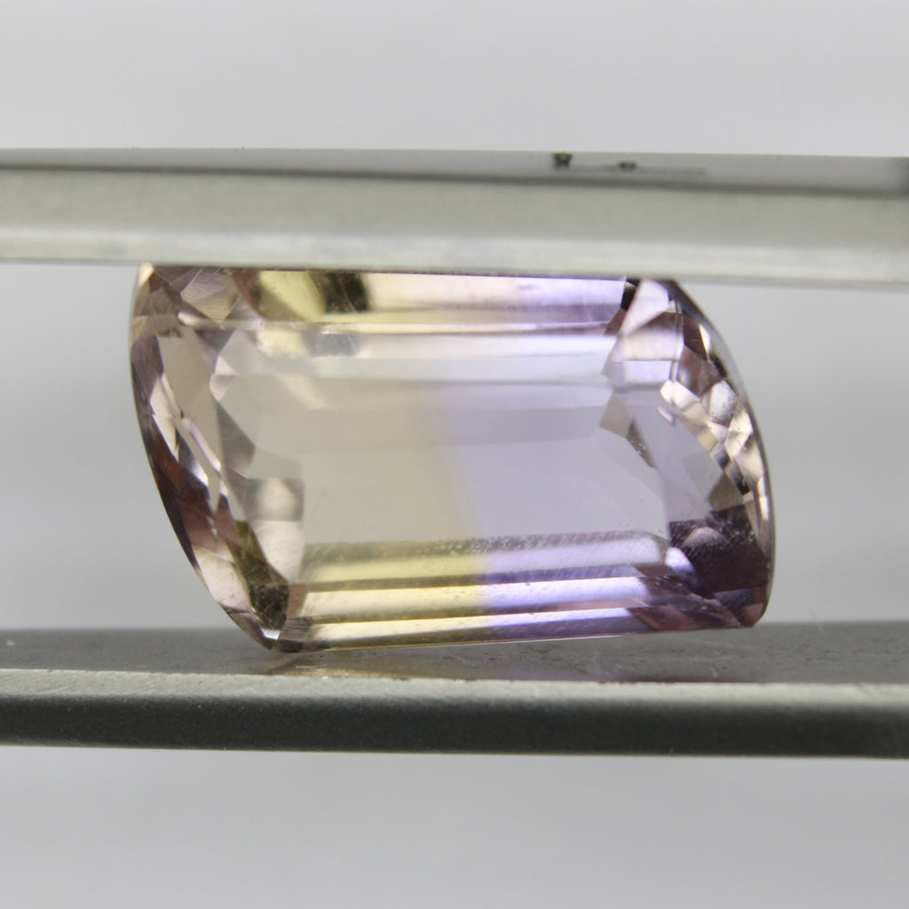 6.83ct faceted Ametrine gemstone - alternate view 2