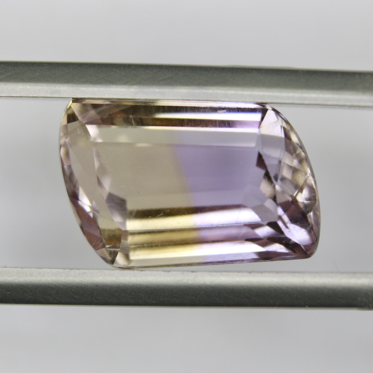 6.83ct faceted Ametrine gemstone - alternate view 3