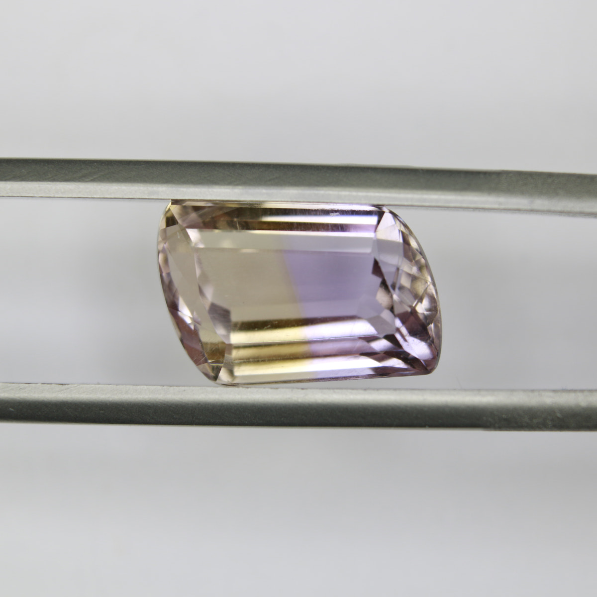 6.83ct faceted Ametrine gemstone - alternate view 4