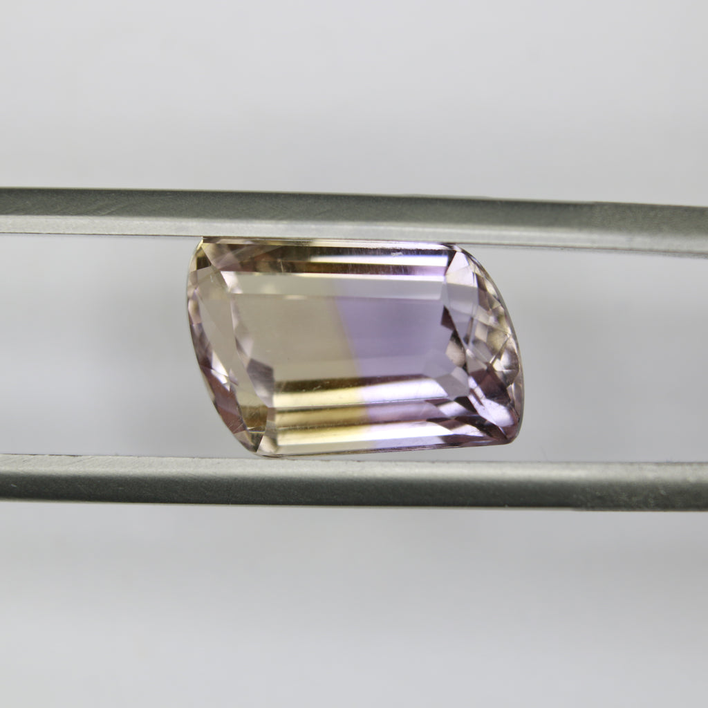 6.83ct faceted Ametrine gemstone - alternate view 4