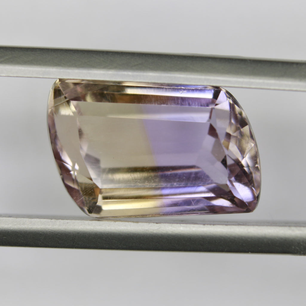 6.83ct faceted Ametrine gemstone