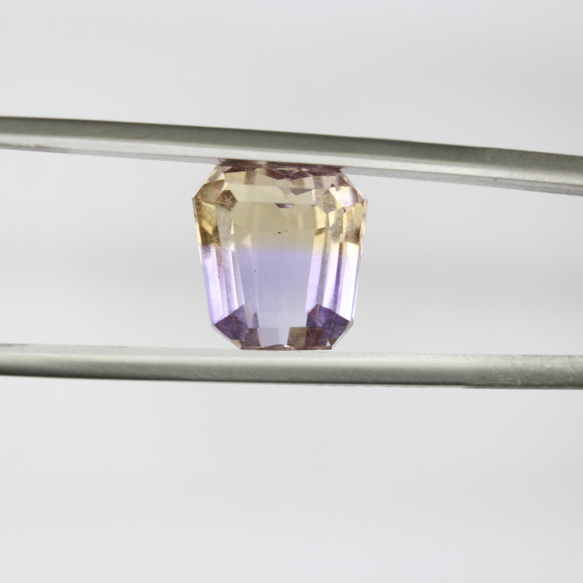 6.86ct faceted Ametrine gemstone