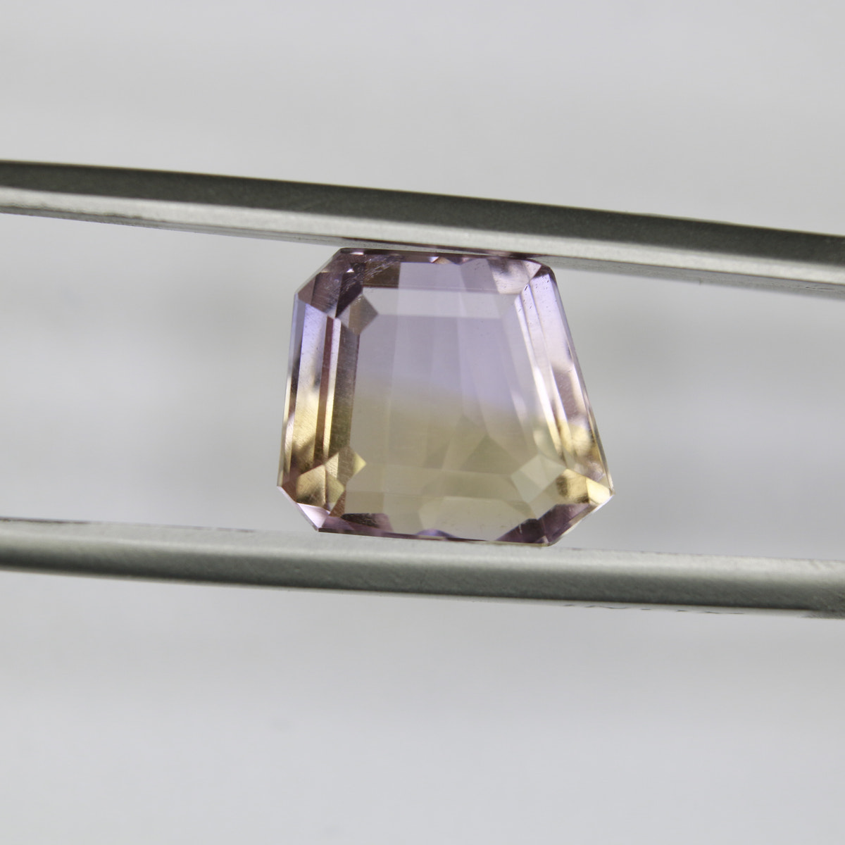 6.88ct faceted Ametrine gemstone
