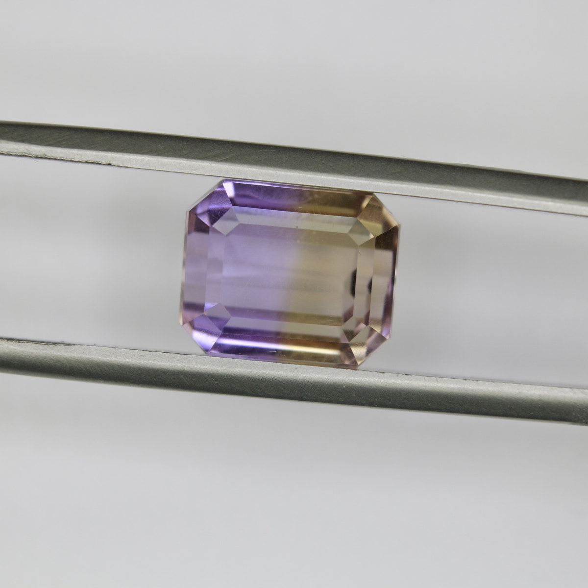 6.93ct faceted Ametrine gemstone