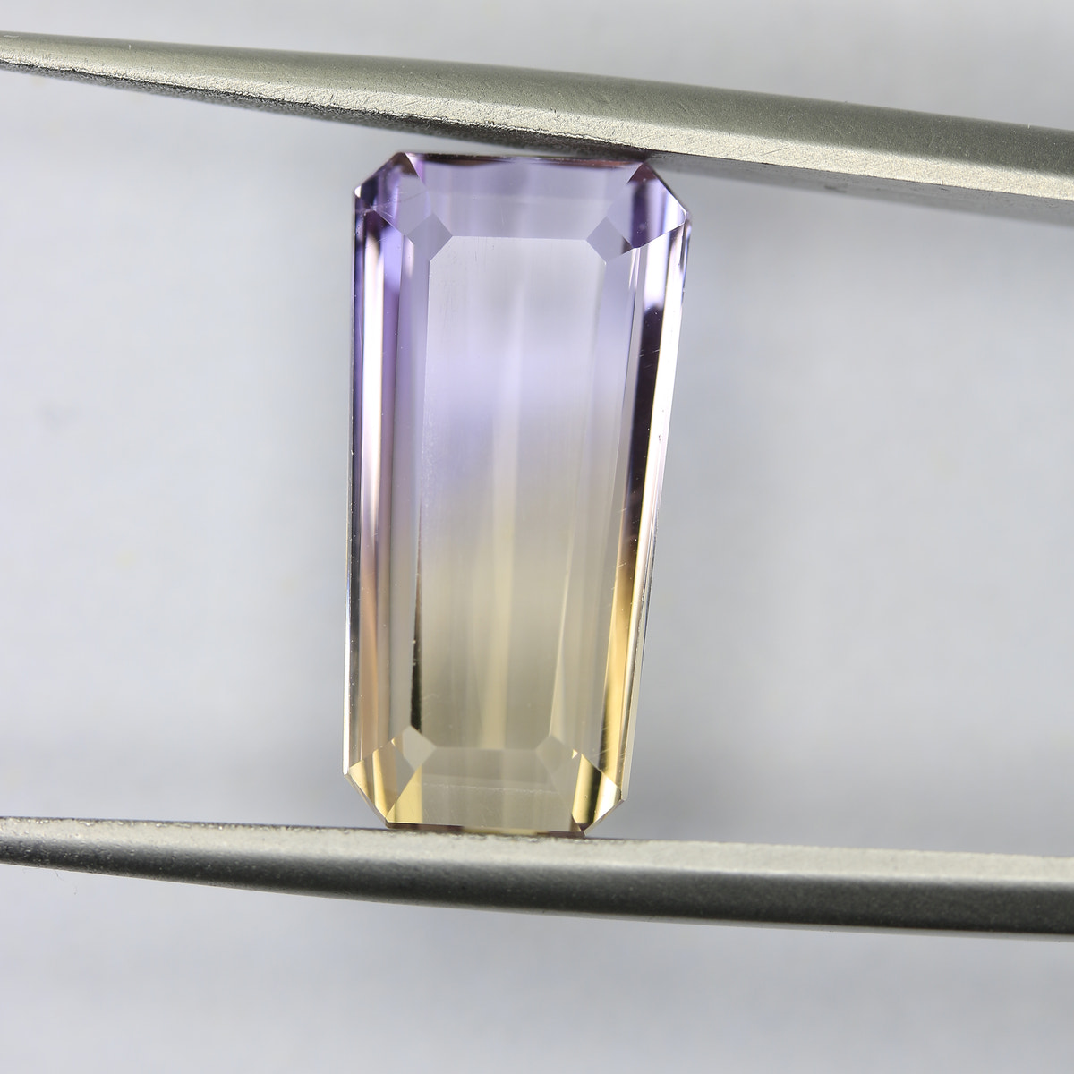 7.55ct faceted Ametrine gemstone