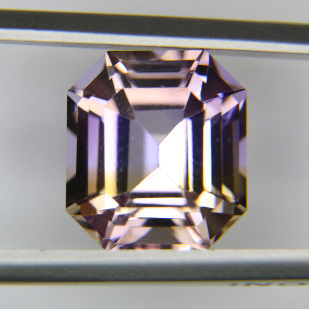 7.87ct faceted Ametrine gemstone - alternate view 2