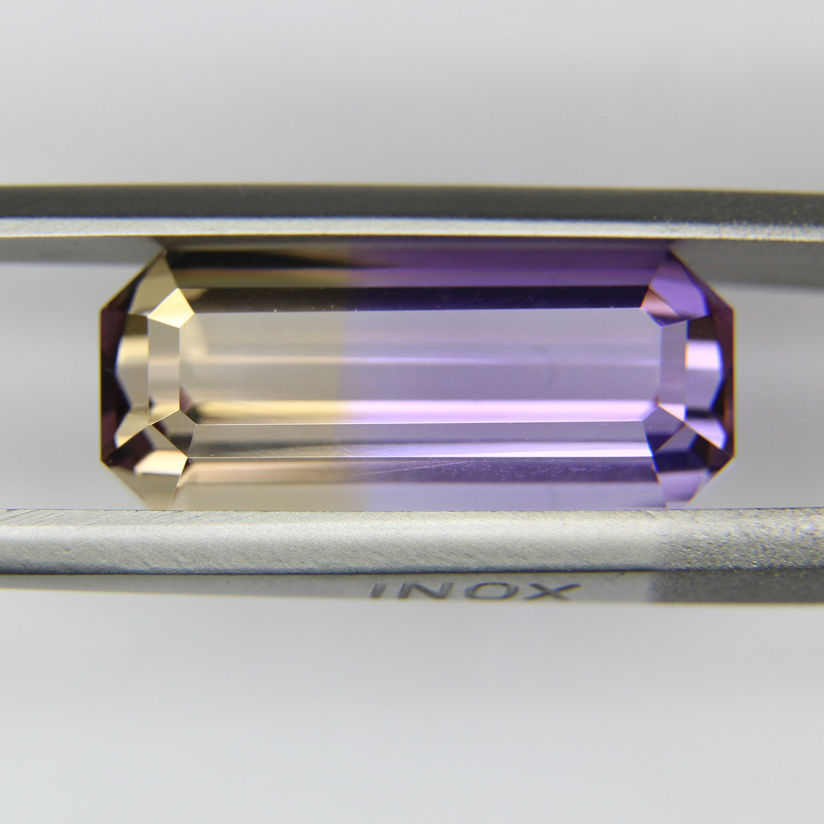 9.56ct faceted Ametrine gemstone - alternate view 3